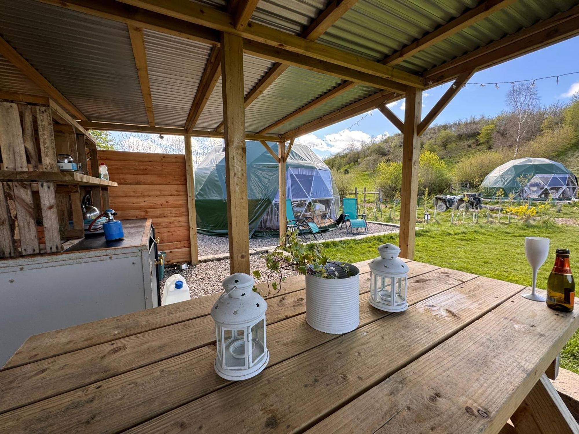 Geodesic Dome Glamping Hotel ชานีดลอยส์ ภายนอก รูปภาพ